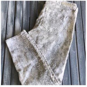 Express Stella Snake Print Jeans